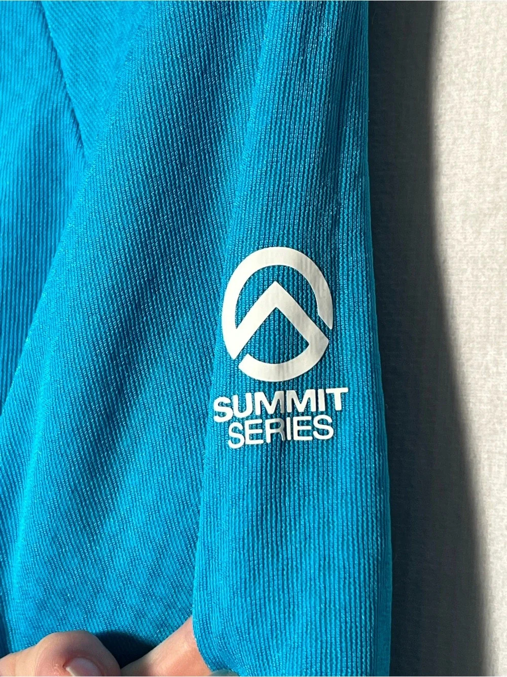 The North Face Sumit Men’s Crewneck Sweater - Bright Teal Size Medium